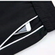 HTBT Cool Silk Cotton Wide Leg Sports Shorts for Women Summer High Waisted Loose Slimming Pants for Outerwear Versatile Casual Hot Pants Black Letters XL (Recommended 110-125 Jin Jin equals 0.5 kg)