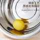 FISDDIS304 stainless steel basin food grade soup basin thickened kitchen cooking basin fruit and vegetable basin large basin 28cm