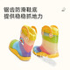 
Telanis children's rain boots boys' rain boots soft sole non-slip stepping water shoes girls children's water boots yellow/color 25 sizes