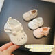 Sweet Chengzhi Baby Schuhe Frühlings- und Herbst Neugeborene Babytuchschuhe weiche Sohle 6-8-9 Monate ohne von Kinder Schritt Frontschuhen 0-1 Jahre atmungsaktiven beige-embroidered Katze mit innerer Länge 11,0 cm (ca. 0-6 Monate)