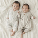 Guaiqi Bärenbaby Kleidung Frühlings- und Herbst-Pyjama Männer und Frauen-Stücke reine Baumwoll-Neugeborene Hai Kleidung krabbeln Kleidung reine Baumwoll-Herbst- und Winterkleidung