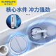 QIDIANRURI water tank toilet flush tank toilet squat toilet water tank bathroom large capacity toilet water tank set Zhenxiang high water distribution accessories + reinforced main body