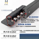 OUOETYTLXT中岛台伸缩隐藏式轨道厨房吧台延伸导轨餐桌抽拉台面滑轨五金 导轨1700mm总长/行程1585mm