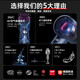 National 3C certification丨4.5 billion negative ion hair care leafless high-speed hair dryer for hair home hair care high-power non-harming hair dryer constant temperature hair dryer Huaqiangbei Classic Mori powder billion-level moisturizing negative ion constant temperature hair care丨quick drying 2025 new style丨top version 1 1 version 1.8 meter long gift box