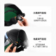 XINGGONG welding mask welder welding helmet head-mounted protective visor gas shielded welding argon arc welding XGH695
