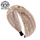 Royal Sasa Royal Sasa Diadema para mujeres Corea de borde ancho de lentejuelas Accesorios para el cabello para el cabello