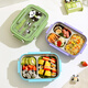
Maixuan Insulated Lunch Box Office Worker 316 Stainless Steel Separate Lunch Box Microwave Heating Bento Box with Separate Insulation Box 3 Grids - Blue 1050ml [Free Spoon and Chopsticks]