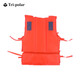 Tri-polar Outdoor Adult Marine Work Vest Foam Inflatable Flood-proof Maritime Life Jacket TP5006 Orange One Size