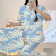 
Pajamas for women, three-piece set chiikawa summer short-sleeved loose casual and cute little eight-sleeved home clothes can be worn outside. KK14116 L [recommended 100-120 Jin [Jin equals 0.5 kg]]