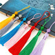 Jingji Tassel Tassel Classic Bookmark Tassel Fan Pendant DIY Accessories Material Hanging Jewelry Accessories Pendant Decorative Tassel Tassel Tassel 10 Pieces Random Color