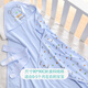 Pull you in summer thin pure cotton newborn quilt, spring and summer baby quilt, baby bag single spring and autumn wrapping quilt, summer pure cotton-bear double-layer yellow (no cotton clip)