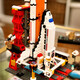 Gudi Children's Building Blocs Assembly Toys Small Pellets Boy Rocket Space Shuttle Model Birthday Toys 6-10-14 Years Space Shuttle Launch Pad 8815 (679 pièces)