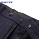 Romon suit men's double-breasted casual retro suit suit slim shopping mall same style wedding groom's dress