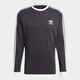 adidas [Jinlang Sports] Herren-Retro-Outfit Slim Long Sleeve Round Neck T-Shirt IA4877 IA4877 S