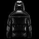 New Year's shiny men's down jacket men's jacket thickened warm brand new winter style black L 110-130Jin [Jin equals 0.5 kg]
