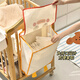 
Kezhitu customized bed storage hanging bag on the side of the bed baby diapers on the bedside diapers on the bedside diapers table artifact storage box hanging basket Large capacity storage hanging bag-Duck