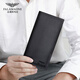 FALAMAONE brand men's wallet genuine leather long wallet cowhide business wallet card bag birthday gift for dad and husband QB887-3 [counter gift box]