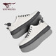Septwolves (Septwolves) zapatos para hombres zapatos versátiles zapatos de mesa para hombres zapatos de cuero casual para hombres un pie 8313492390 negro 41