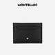 Montblanc MONTBLANC Men's Ingenuity Series Classic Black 5cc Card Holder 130324 Men's Gift