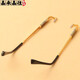 Jinglai Jingxiang Nouveau léopard verres sans cadre jambes de jambes de trame de réparation accessoires Remplacer la plaque en alliage de titane en pierre cristalline