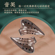 Tng Taiwan Tng Ocarina Drei-Röhrchen Purple Clay Ocarina 3-Tube Mid-Tone Ocarina Professional Performance Lehrbuch Drei-Tube AC Mid-Tone C.