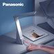 Panasonic LED eye protection desk lamp, stable, simple and modern desk for reading, children and college students, USB plug-in smart artifact, white 4W-clip upgraded Type-C charging port HHLT0 touch switch
