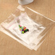 Plastikbeutel Selbstkleber Beutel langer Streifen kleiner transparenter Verpackungsbeutel BL Bag 5 Drahtbeutel 100 BL4 Draht 17*21 (18+3) 100 Stück 13298