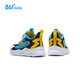 361 children's shoes, children's running shoes, summer boys and girls 3-14 years old, large mesh knob running shoes, blue 35