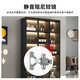 Yunxi home wine cabinet living room wine cabinet household floor-standing sideboard storage cabinet display cabinet simple with tempered glass door wine cabinet light luxury white single door 40*40*200 with light without wine compartment
