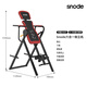 Snood (Sinuode) Inverted Stand Machine Haushalt Artefakt invertiertes Hangyoga-Fitness-Gerät Invertierte Dehnungsmaschine Sechs-in-One