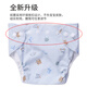 Babyprints gauze diaper waterproof pocket snap small size blue