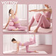 yottoy Pilates ball for pregnant women, postpartum recovery, thickening, explosion-proof, sports and fitness, hip women, 20cm mini yoga ball, fairy powder 20cm