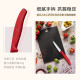 Victorinox Swiss Army Knife Fruit Knife Bread Knife Multifunctional Knife Stainless Steel Flat Blade Paring Knife Black 6.7703