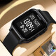 HKMW Huawei HUAWEl suitable watch for men's students, junior high school boys and teenagers sports waterproof luminous multifunctional electronic watch cool silver