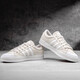 阿迪达斯 （adidas）帆布鞋男鞋复古运动鞋百搭低帮休闲鞋板鞋海外直邮 AW3889白色 42