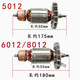 Geeignet für maßgeschneiderte und geeignete für die Dayi Electric Chain Säge 5012/6012/8012 Rotorstator Hochgeschwindigkeitswelle Dayi Original 5012 Rotor