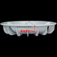XMSJ Jinshuai XQB75-378/378a/378b/3552L/3552/3882 Pulsador de la lavadora Turbina giratoria Pulsador PVC ordinario