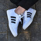 Adidas neue Männerschuhe Herbst Student College Sportschuhe bequeme leichte vielseitige Mode Casual AW3889/Fashion Drei Streifen 42.5