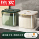 
CLCEY rice barrel household insect-proof moisture-proof sealed rice box 20 Jin [Jin equals 0.5 kg] Large capacity graded grain storage box 1585 1ml [Light Luxury Green] 10 Jin [Jin equals 0.5 kg] Pack metering cup