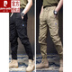 Pierre cardin men's high-end pure cotton casual pants men's American fashion brand retro loose spring and autumn summer work pants outdoor tying pants khaki 679 summer thin style 33 suggest 150-160Jin [Jin equals 0.5 kg]