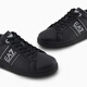 Emporio Armani / Armani Flagique officielle EA7 / NOUVEAU hommes et femmes couples chaussures de carte sportives chaussures décontractées 2025 Summer M826-Black / Silver 40