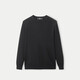 HLA Heilan House brand exclusive long-sleeved sweater for men's light business classic round neck pure wool sweater