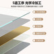 Chibalun full-body mirror home bedroom dressing mirror dormitory internet celebrity floor-standing mirror aluminum alloy mirror fitting mirror white 40*150 black