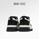 GG-CC [Phantom of Starlight] Nouveau automne Fashion Fashion Shoes semelles véritables Chaussures décontractées en cuir pour femmes G24x9712 Black 36