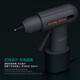 Jimmy Home Stove Hot à fondre Glue Gun Wireless Battery Life jusqu'à 80 minutes, dont 8 tiges de colle à fond chaud JM-G7036N