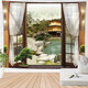 
Nordic window sill landscape hanging cloth background cloth room bedside wall cloth bedroom decoration tapestry canvas live mural 6169 [horizontal] [fragrant cloth] Collection 150 height * 200 width CM [send installation package] + star