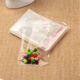 Plastikbeutel Selbstkleber Beutel langer Streifen kleiner transparenter Verpackungsbeutel BL Bag 5 Drahtbeutel 100 BL4 Draht 17*21 (18+3) 100 Stück 13298
