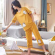 Zimu Yaju reiner Baumwollpyjamas für Frauen im Sommer 2025 Neue Kurzärmel-Hosen-Set-Korean-Comic-Studenten können draußen zu Hause Kleidung tragen. Kurzärärmelte geschnittene Hosen 679 m empfohlen 80-90 Jin [Jin entspricht 0,5 kg]