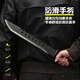 JPhznb Longquan City einteilig einteilig Mangan Stahl Tangheng Schwert Sozialmesser Leibwächter Langer Outdoor Big Sword Cold Weapon Uncut High Mangan Stahl Schwarzer kurzes XH8965guj