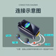 
Fish tank oxygen pump small household aerobic pump fish aerobic machine aquarium oxygen pump oxygen pump oxygen-burning oxygen 12W double-hole package [gas plate] A848-2
